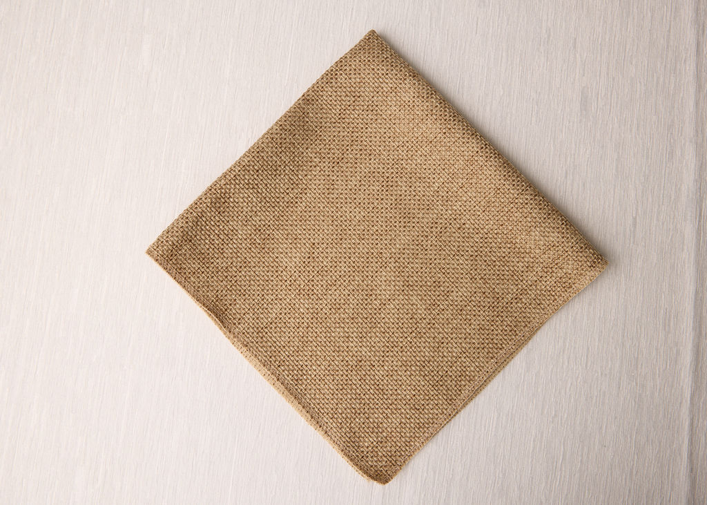 Tan Burlap Napkin