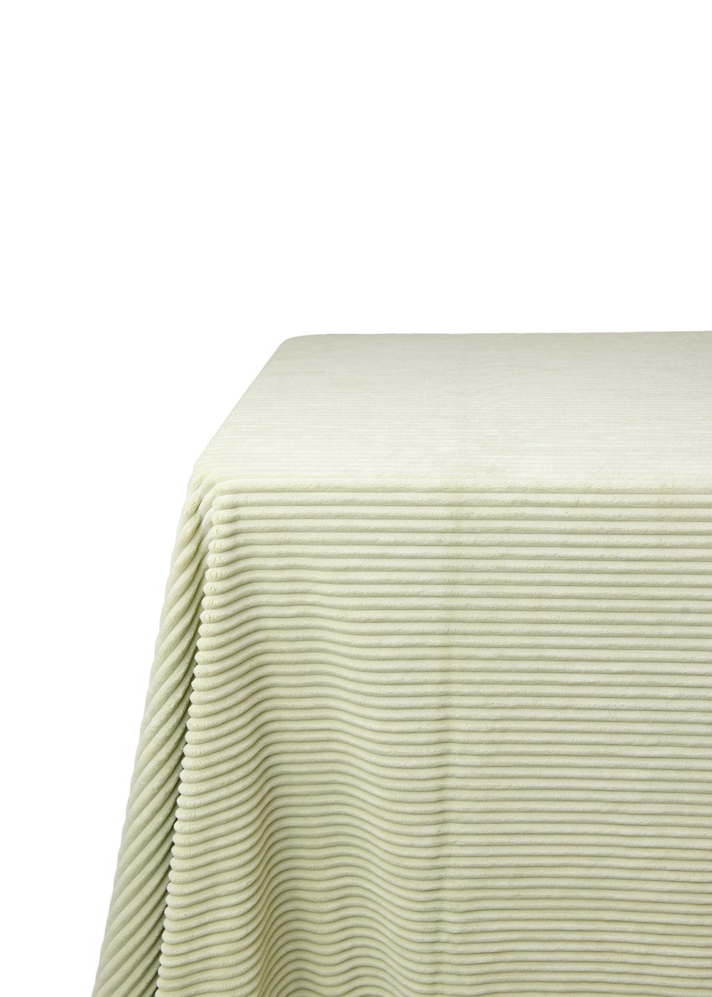 Ribbed velvet mint Green