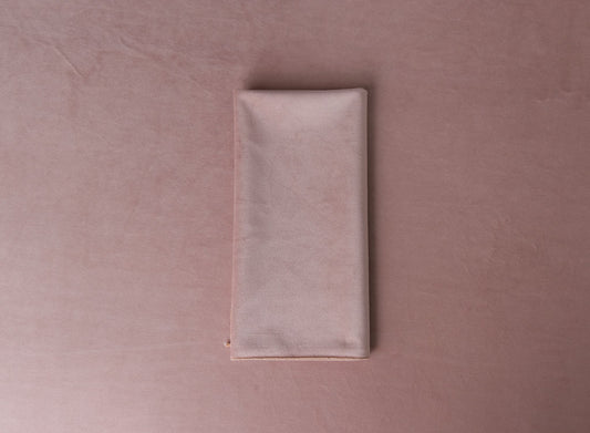 Blush Pink Velvet Napkin
