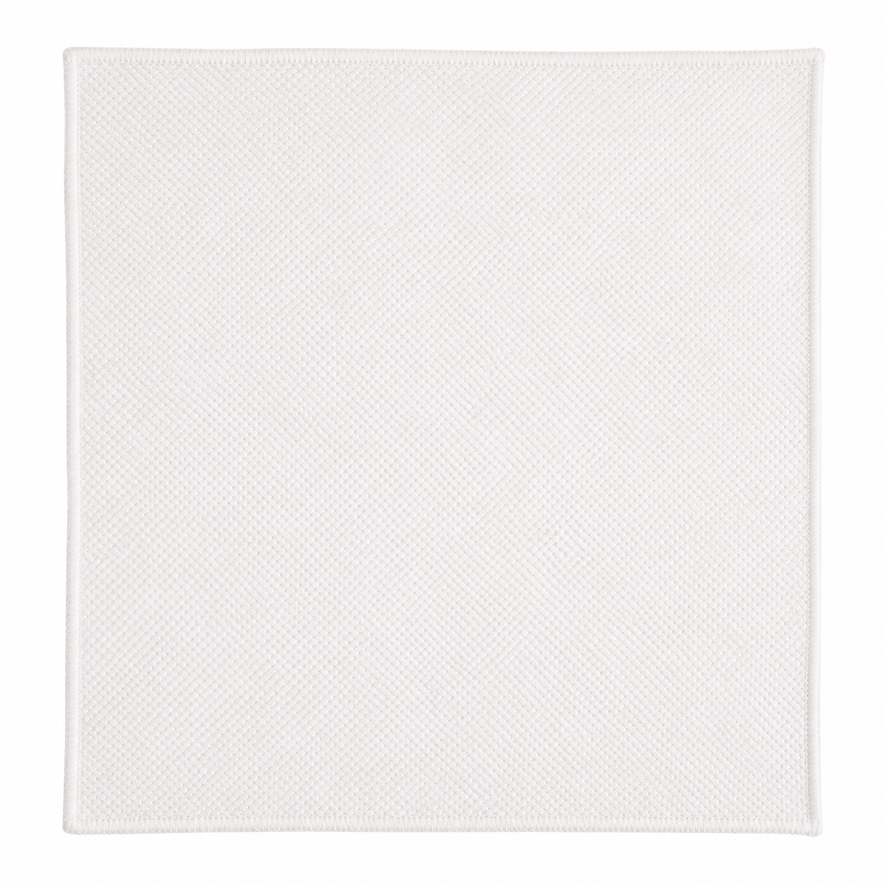 White Burlap Napkin