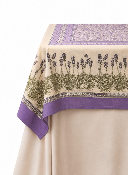 Lavender Field Topper
