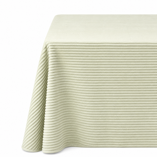 Ribbed velvet mint Green