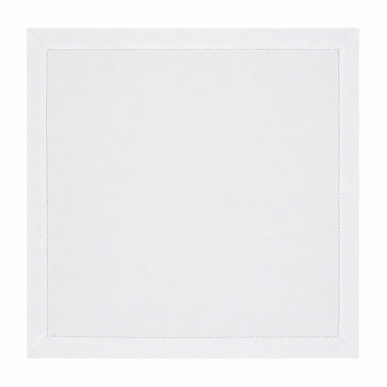 Linen White Hemstitched Napkin