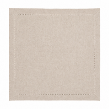 Linen Natural Hemstitched Napkin