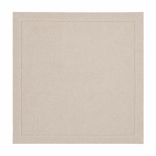 Linen Natural Hemstitched Napkin