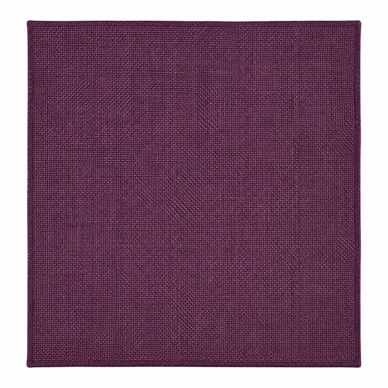 Purple Burlap Napkin