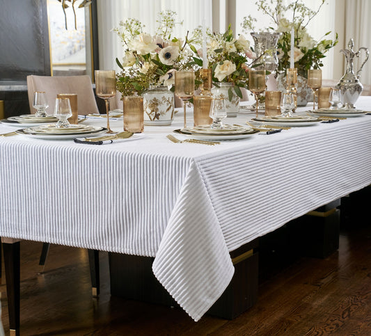 Lisbon Ribbed White