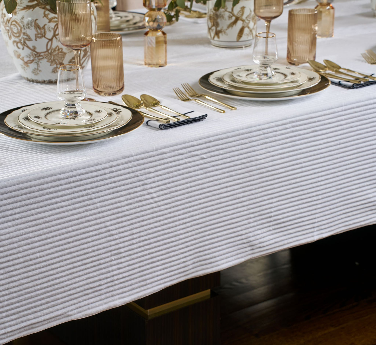Lisbon Ribbed White