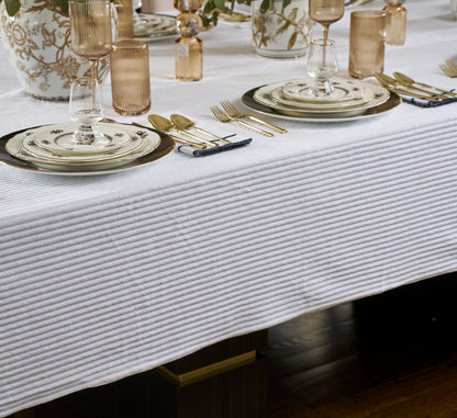 Lisbon Ribbed White