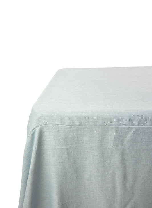 Faux Linen Blue