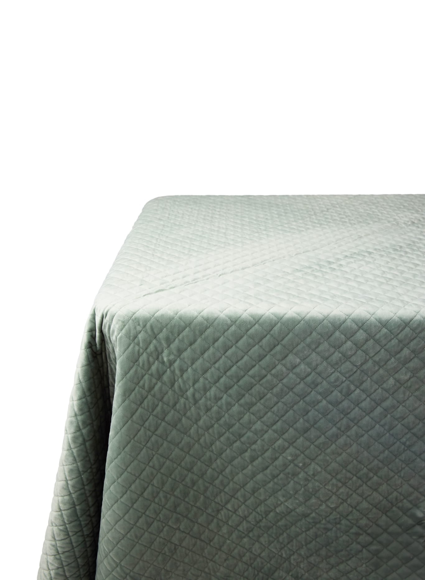 Diamond Quilt Mint Green