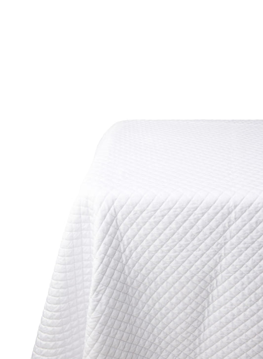 Diamond Quilt White