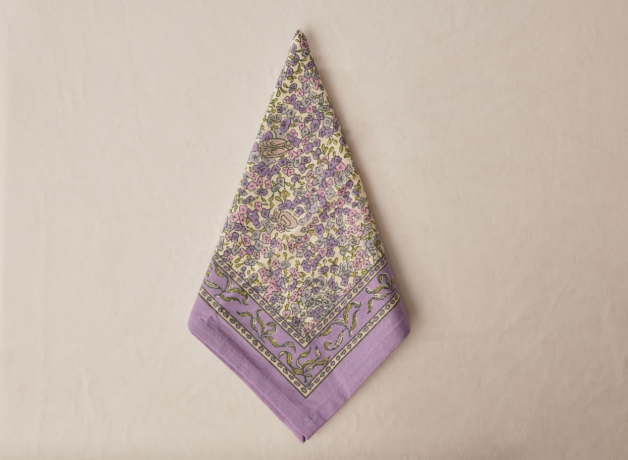 Lavender Field Napkin