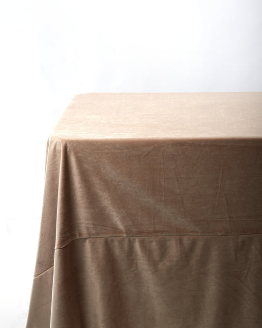 Taupe velvet